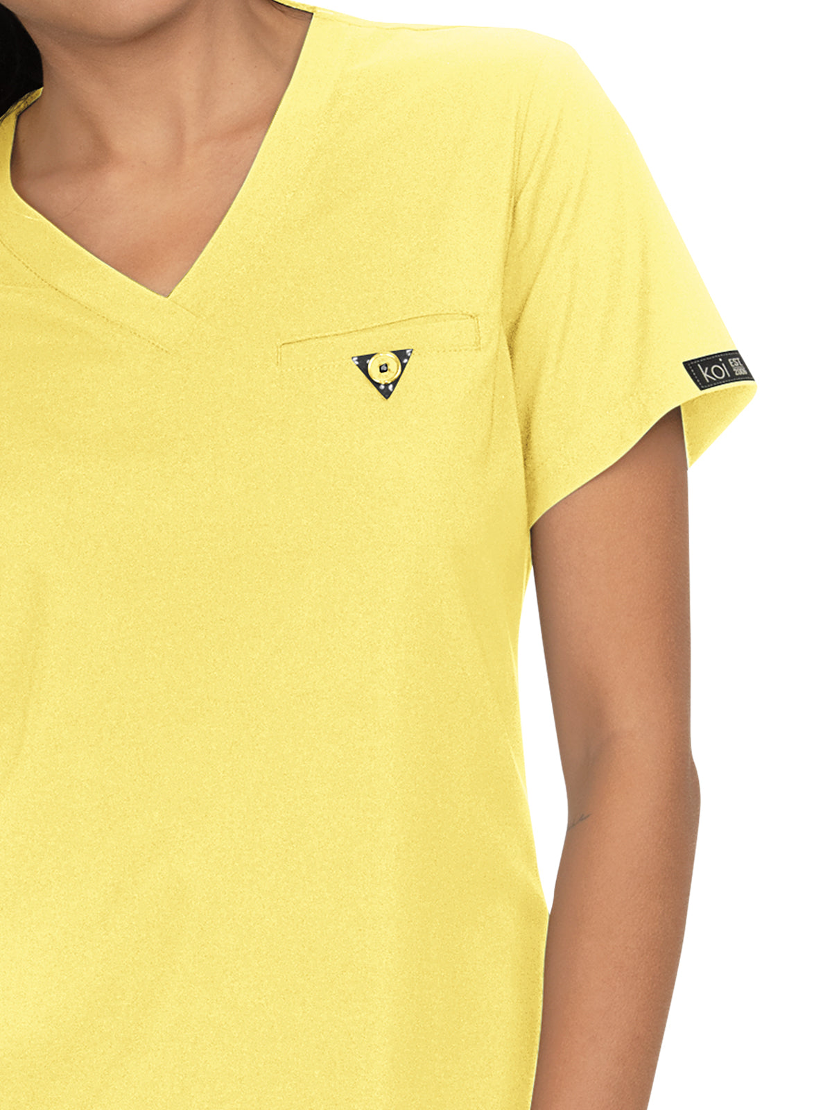 Women's 1-Pocket Tuck-In Kade Top - 1011 - Yellow