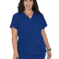 Women's 3-Pocket Wide V-Neck Stretch Hustle and Heart Top - 1019 - Galaxy