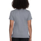 Women's 3-Pocket Zipper-Neck Performance Top - 1086 - Platinum Grey