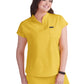 Women's 1-Pocket Stretch Tuck-In Ari Top - 1093 - Heather Mango