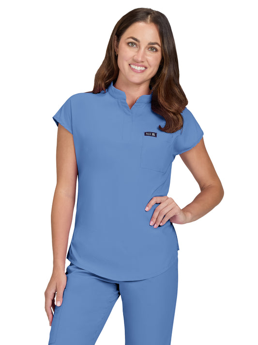 Women's 1-Pocket Stretch Tuck-In Ari Top - 1093 - True Ceil