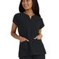 Women's Split-Neck 3-Pocket We Have Heart Top - 1124 - Black
