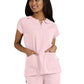 Women's Split-Neck 3-Pocket We Have Heart Top - 1124 - Pink Dream