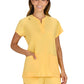 Women's Split-Neck 3-Pocket We Have Heart Top - 1124 - Butter Yellow