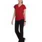 Women's Heart-Shaped Neckline Up and Going Top - 1125 - Ruby