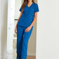 Women's 3-Pocket Mock-Wrap Philosophy Top - 316 - Royal Blue