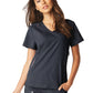 Women's 3-Pocket Mock-Wrap Philosophy Top - 316 - Charcoal
