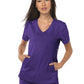 Women's 3-Pocket Mock-Wrap Philosophy Top - 316 - Grape