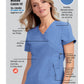 Women's 3-Pocket Mock-Wrap Philosophy Top - 316 - White