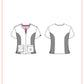Women's 4-Pocket Zipper Neck Serenity Top - 317 - Ruby