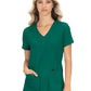 Women's 4-Pocket Stretch V-Neck Becca Top - 373 - Hunter