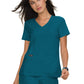 Women's 4-Pocket Stretch V-Neck Becca Top - 373 - Caribbean