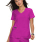 Women's 4-Pocket Stretch V-Neck Becca Top - 373 - Azalea Pink