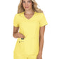 Women's 4-Pocket Stretch V-Neck Becca Top - 373 - Sunshine