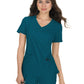 Women's Mock-Wrap Neck Katie Top - 374 - Caribbean