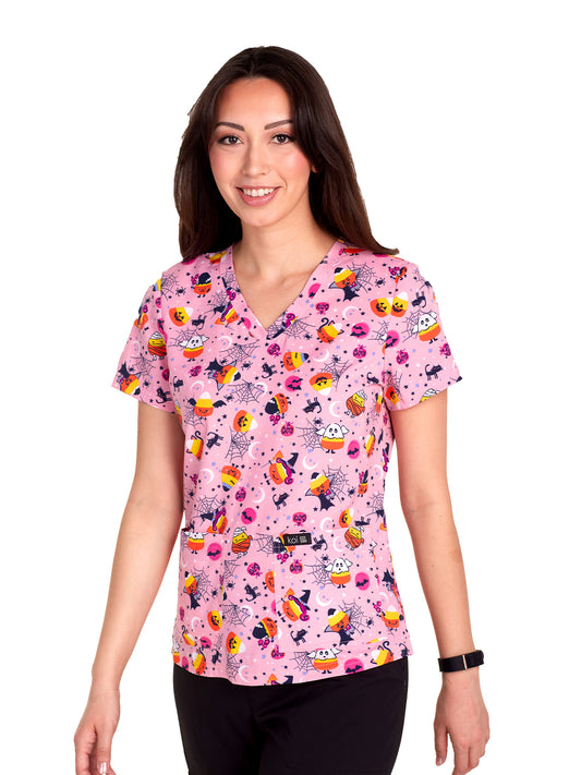 Women's Athletic-Inspired, Breathable Mesh Leslie Top