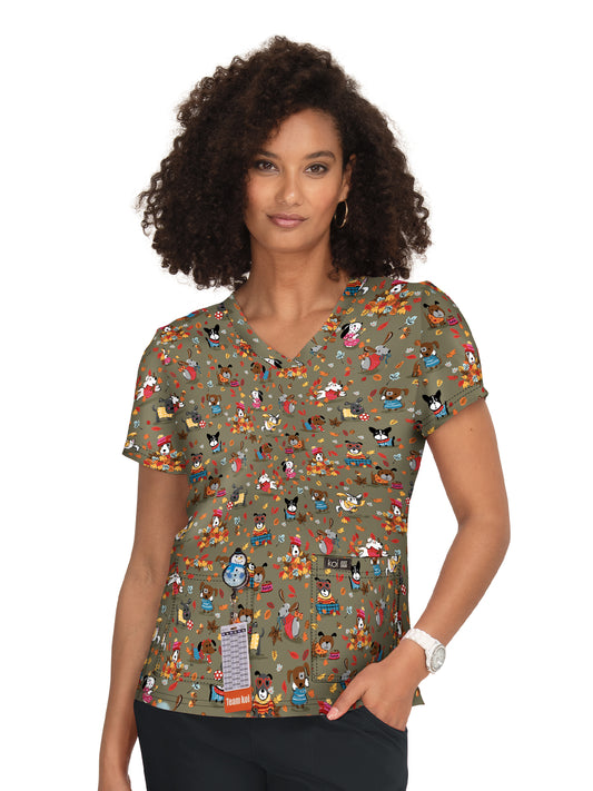 Women's Athletic-Inspired, Breathable Mesh Leslie Top