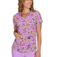 Women's Athletic-Inspired, Breathable Mesh Leslie Top - 384PR - Sloth