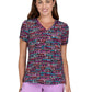 Women's Athletic-Inspired, Breathable Mesh Leslie Top - 384PR - Spot the Dot