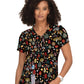 Women's Athletic-Inspired, Breathable Mesh Leslie Top - 384PR - Woodland Creatures