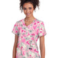 Women's Athletic-Inspired, Breathable Mesh Leslie Top - 384PRM - BCRF Pretty Ribbon