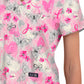 Women's Athletic-Inspired, Breathable Mesh Leslie Top - 384PRM - BCRF Pretty Ribbon