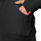 Women's 3-Pocket 2-Way Zipper Clarity Jacket - 445 - Black