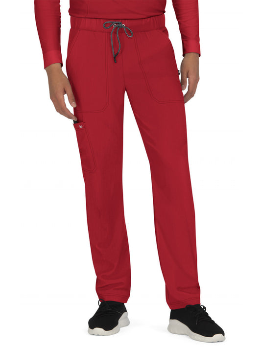Men's 6-Pocket Straight Leg Make it Happen Pant - 609 - Ruby