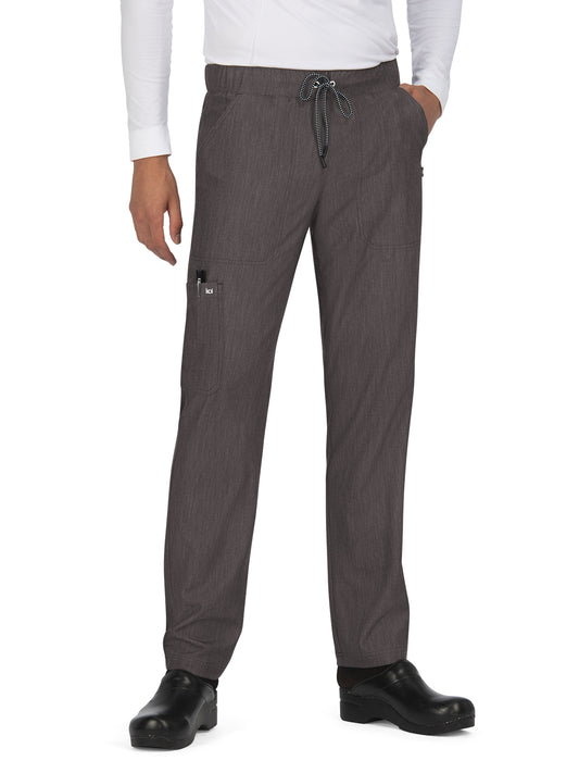 Men's 6-Pocket Straight Leg Make it Happen Pant - 609 - Heather Grey