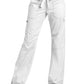 Women's 7-Pocket Adjustable Drawstring Lindsey Cargo Pant - 701 - White