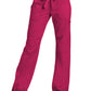 Women's 7-Pocket Adjustable Drawstring Lindsey Cargo Pant - 701 - Ruby