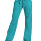 Women's 7-Pocket Adjustable Drawstring Lindsey Cargo Pant - 701 - Turquoise (Bright Teal)