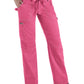 Women's 7-Pocket Adjustable Drawstring Lindsey Cargo Pant - 701 - Geranium