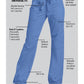 Women's 7-Pocket Adjustable Drawstring Lindsey Cargo Pant - 701 - White