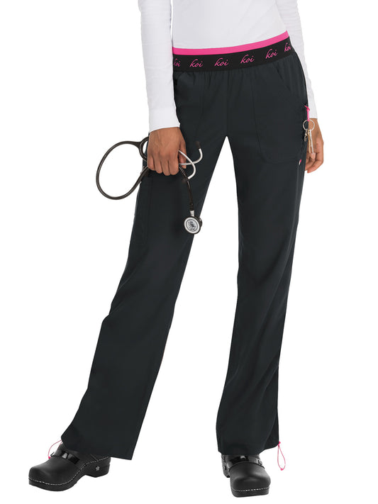 Women's 5-Pocket Stretch Yoga-Style Spirit Pant - 720 - Black