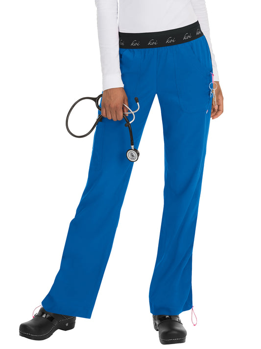 Women's 5-Pocket Stretch Yoga-Style Spirit Pant - 720 - Royal Blue