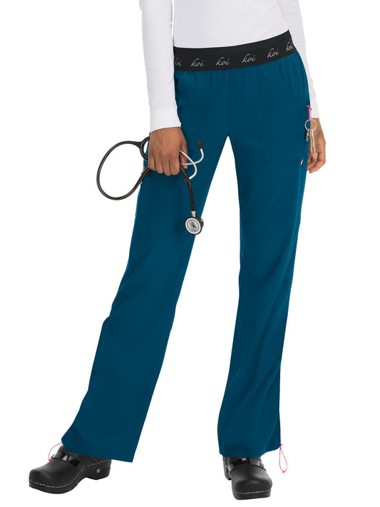 Women's 5-Pocket Stretch Yoga-Style Spirit Pant - 720 - Caribbean