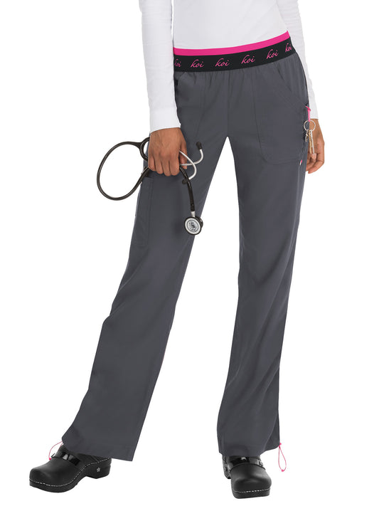 Women's 5-Pocket Stretch Yoga-Style Spirit Pant - 720 - Charcoal
