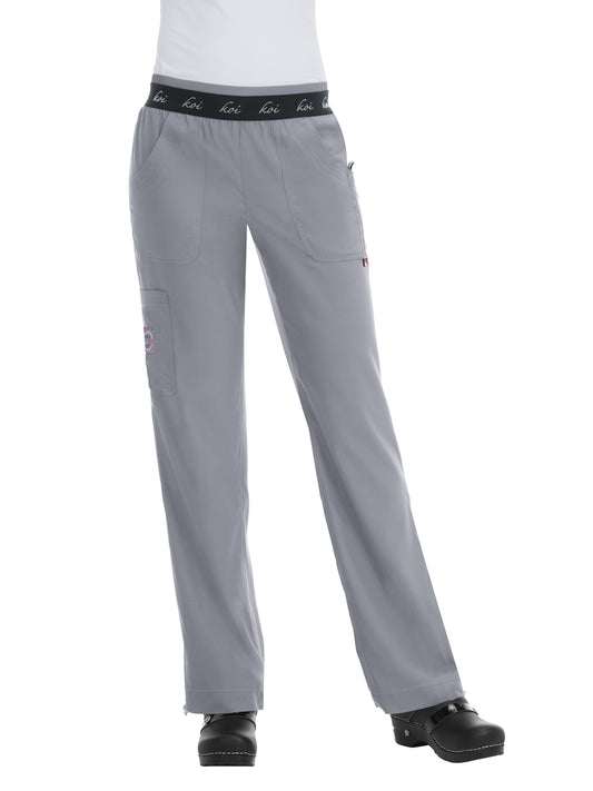 Women's 5-Pocket Stretch Yoga-Style Spirit Pant - 720 - Platinum Grey