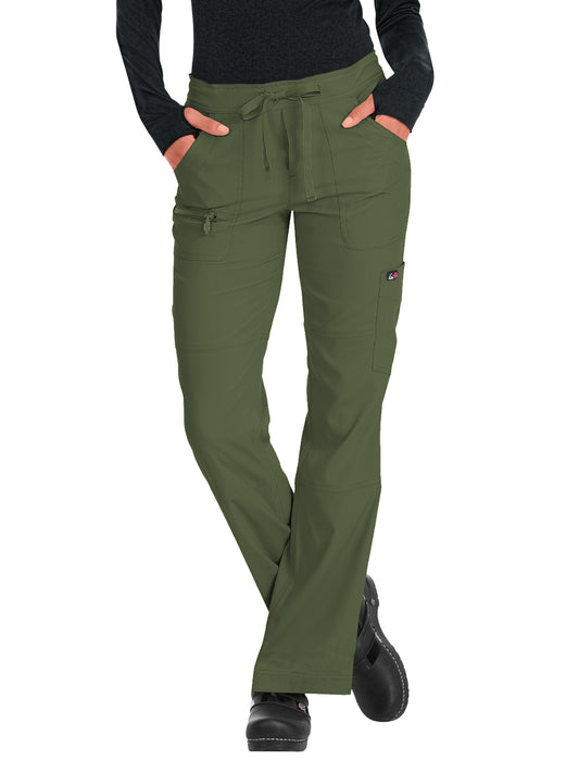 Women's 6-Pocket Stretch Peace Pant - 721 - Olive Green