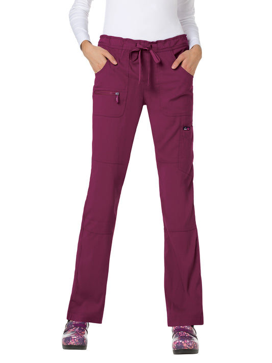 Women's 6-Pocket Stretch Peace Pant - 721 - Wine