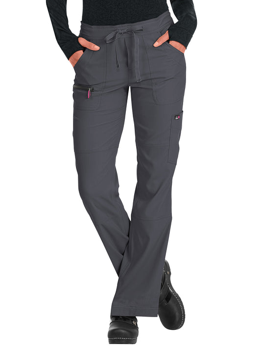 Women's 6-Pocket Stretch Peace Pant - 721 - Charcoal