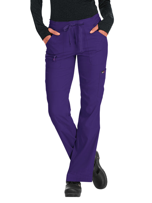Women's 6-Pocket Stretch Peace Pant - 721 - Grape