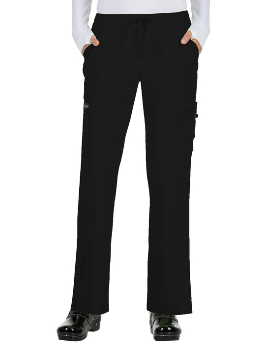Women's 8-Pocket Stretch Cargo Holly Pant - 731 - Black