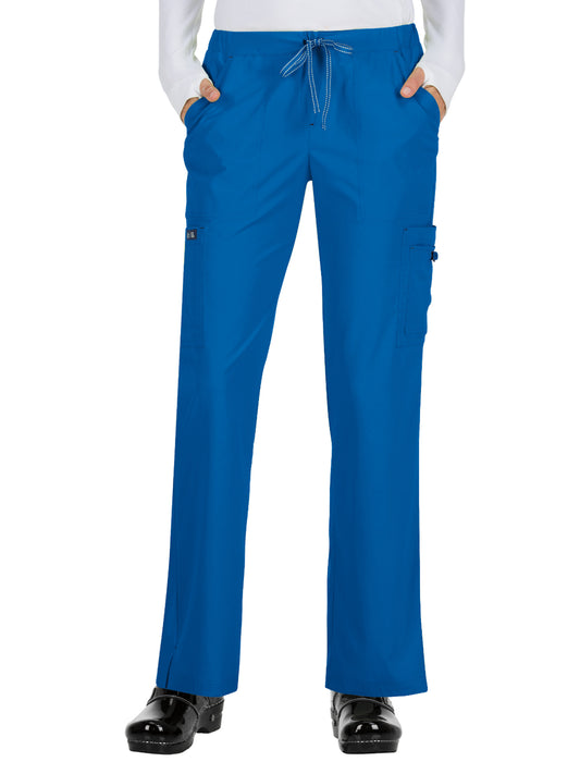Women's 8-Pocket Stretch Cargo Holly Pant - 731 - Royal Blue