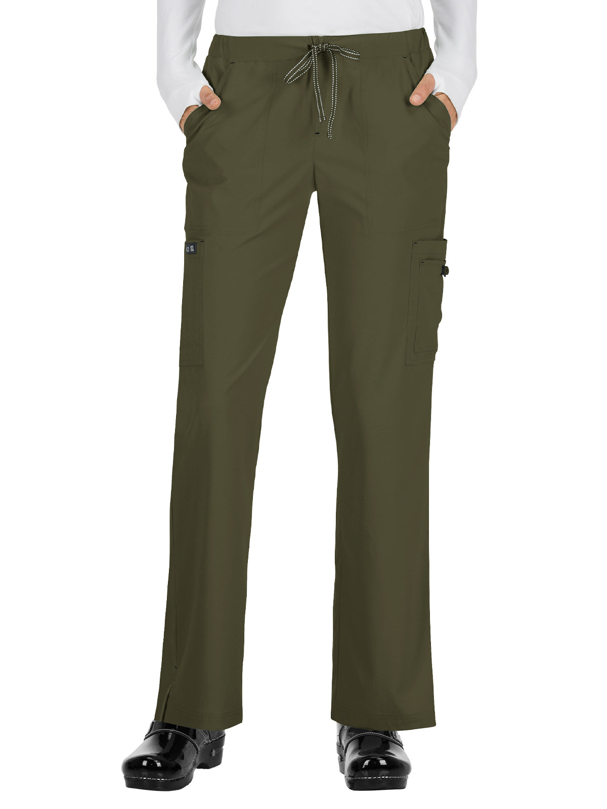 Women's 8-Pocket Stretch Cargo Holly Pant - 731 - Olive Green