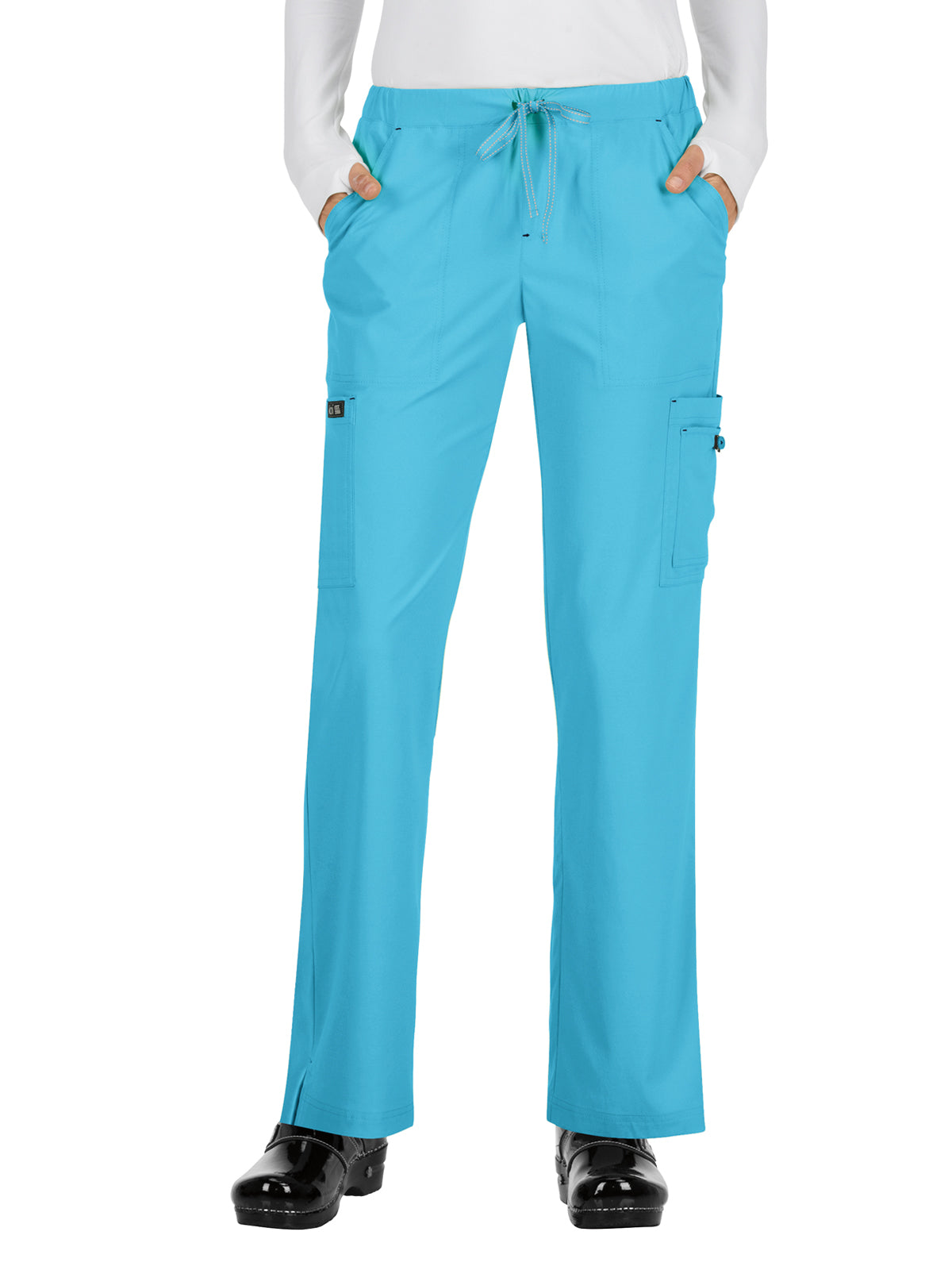 Women's 8-Pocket Stretch Cargo Holly Pant - 731 - Electric Blue