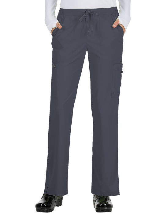 Women's 8-Pocket Stretch Cargo Holly Pant - 731 - Charcoal