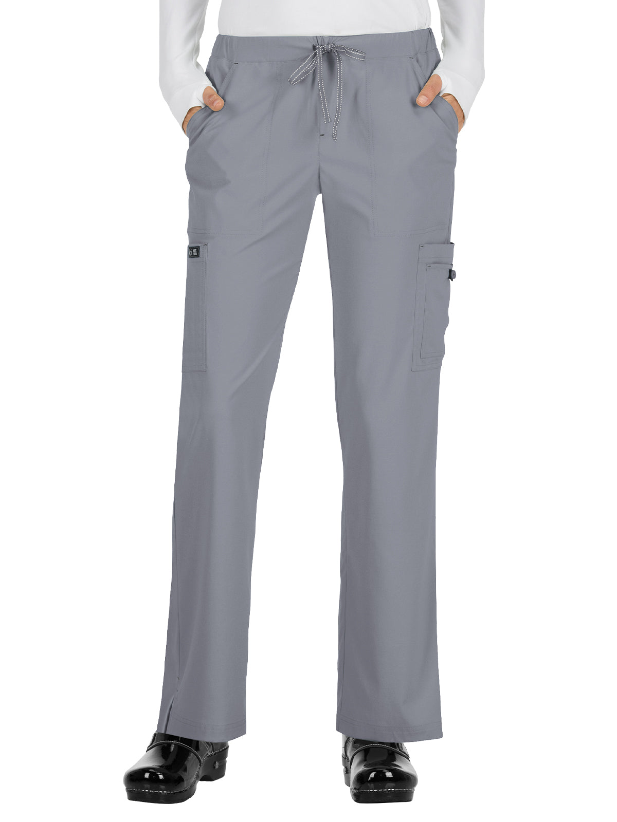 Women's 8-Pocket Stretch Cargo Holly Pant - 731 - Platinum Grey