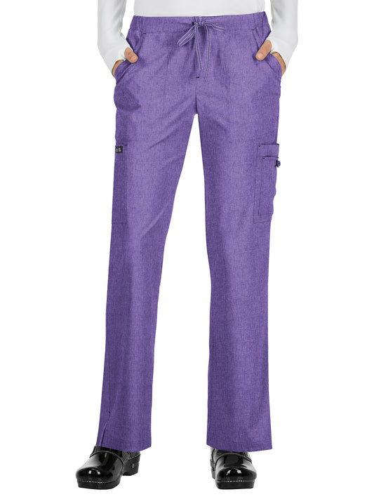 Women's 8-Pocket Stretch Cargo Holly Pant - 731 - Heather Wisteria